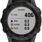 Garmin fēnix 7 Sapphire Solar GPS Smartwatch - 47mm, Black DLC Titanium Case, Black Band