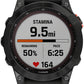 Garmin fēnix 7 Solar GPS Smartwatch - 47mm, Slate Gray Case, Black Band
