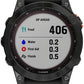 Garmin fēnix 7 Solar GPS Smartwatch - 47mm, Slate Gray Case, Black Band
