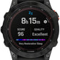 Garmin fēnix 7 Solar GPS Smartwatch - 47mm, Slate Gray Case, Black Band