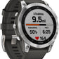 Garmin fēnix 7 GPS Smartwatch - 47mm, Silver Case, Graphite Band