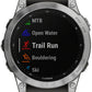 Garmin fēnix 7 GPS Smartwatch - 47mm, Silver Case, Graphite Band