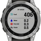 Garmin fēnix 7 GPS Smartwatch - 47mm, Silver Case, Graphite Band