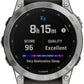 Garmin fēnix 7 GPS Smartwatch - 47mm, Silver Case, Graphite Band