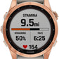 Garmin fēnix 7S Solar GPS Smartwatch - 42mm, Rose Gold Case, Light Sand Band