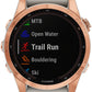 Garmin fēnix 7S Solar GPS Smartwatch - 42mm, Rose Gold Case, Light Sand Band