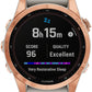 Garmin fēnix 7S Solar GPS Smartwatch - 42mm, Rose Gold Case, Light Sand Band