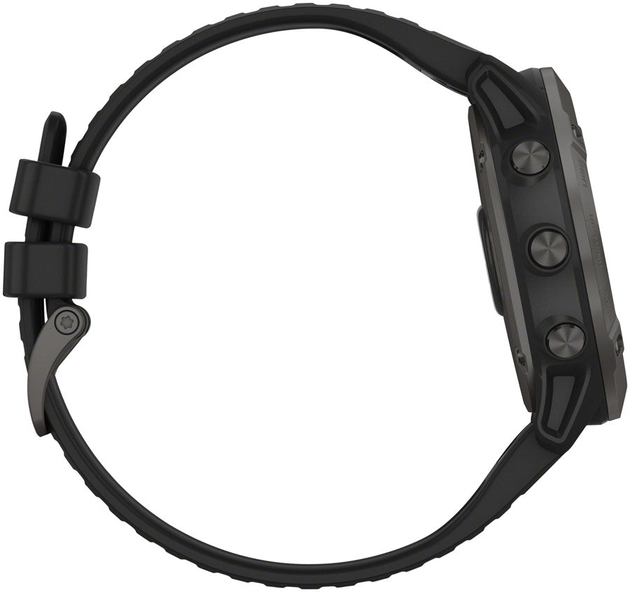 Garmin Fenix 6X Pro Solar GPS Watch - Carbon Gray/Black