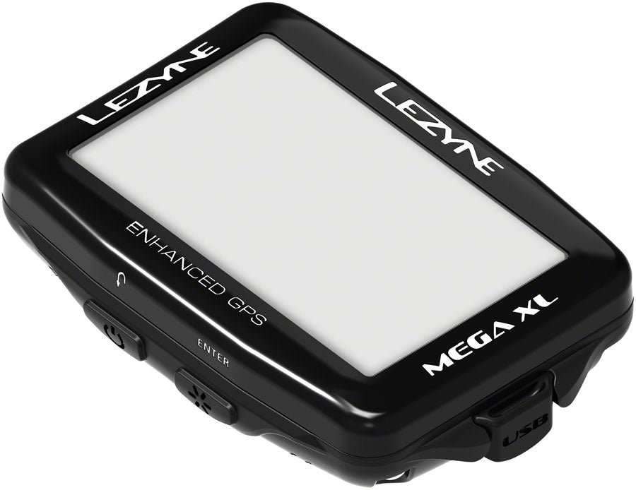 Lezyne Mega XL GPS Bike Computer - GPS, Wireless, Black