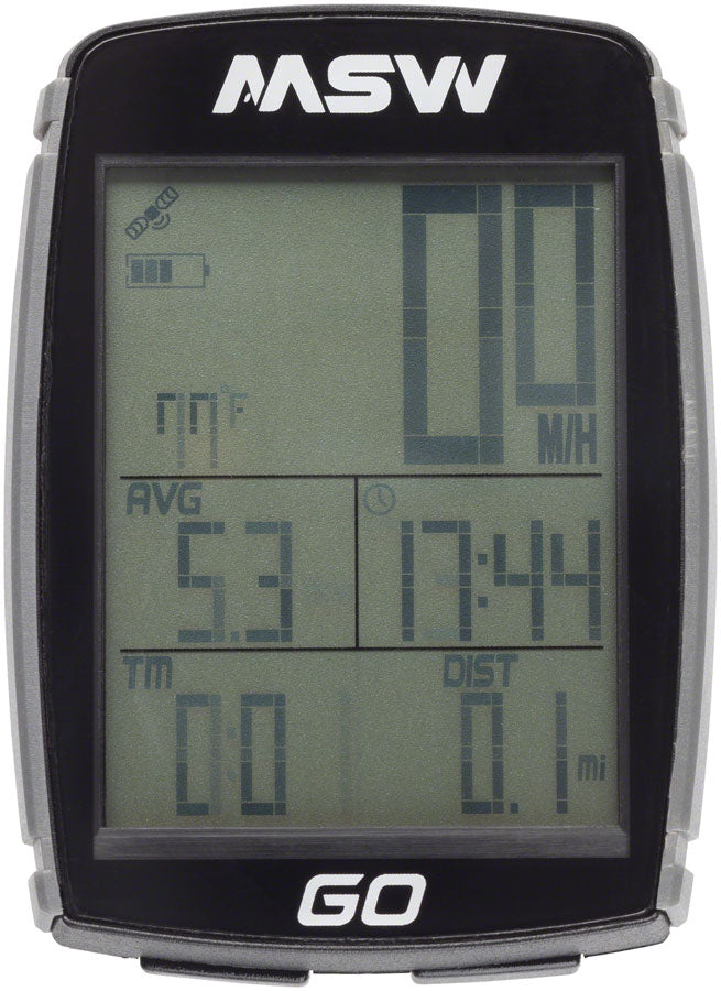 MSW Miniac GO GPS Bike Computer - GPS, Wireless