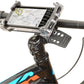 Delta Hefty Holder Plus Smartphone Bike Mount - Clear Gray