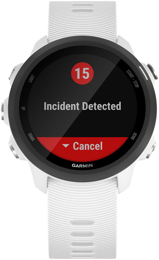 Garmin Forerunner 245 Music Wi-Fi GPS Running Watch: White/Black