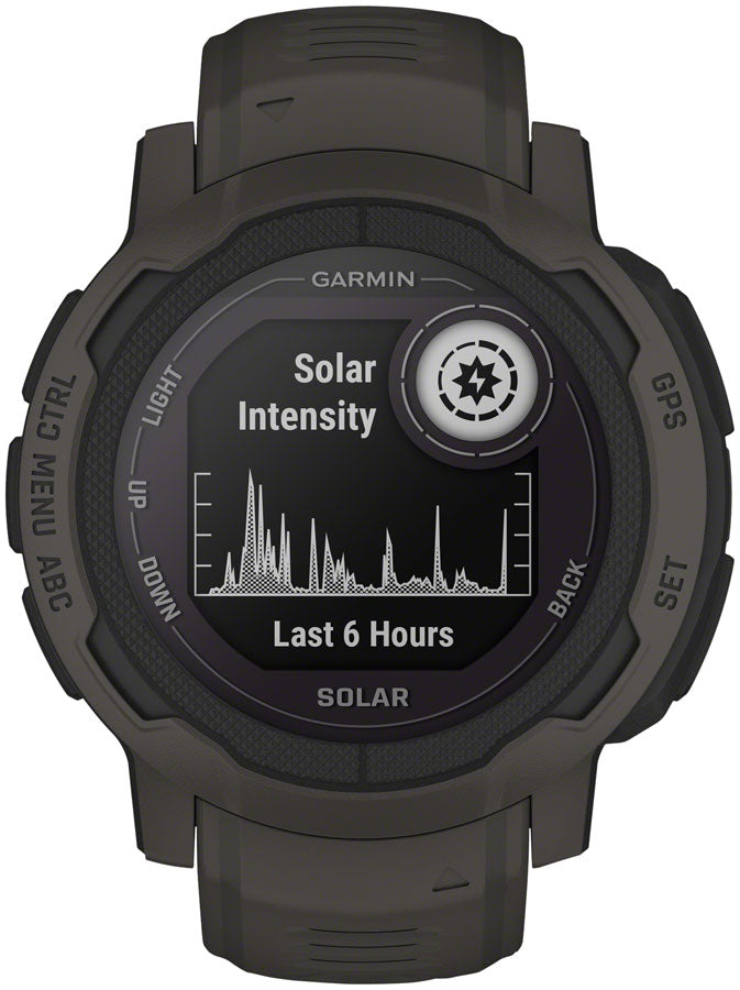 Garmin Instinct 2 Solar GPS Smartwatch - 45mm, Graphite