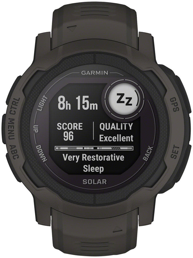 Garmin Instinct 2 Solar GPS Smartwatch - 45mm, Graphite