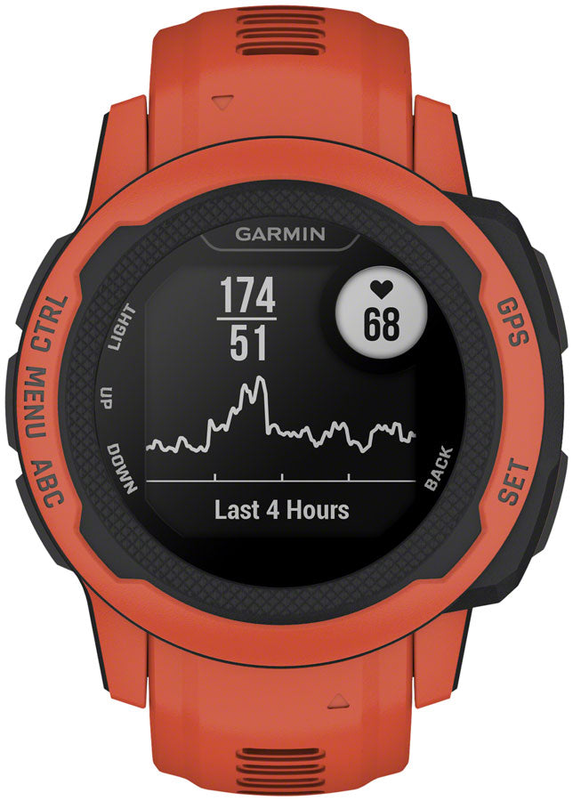 Garmin Instinct 2S Standard Edition GPS Smartwatch - 40mm, Poppy