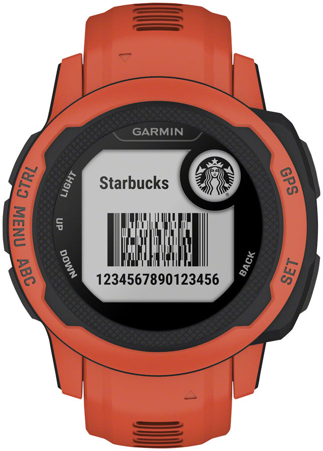 Garmin Instinct 2S Standard Edition GPS Smartwatch - 40mm, Poppy
