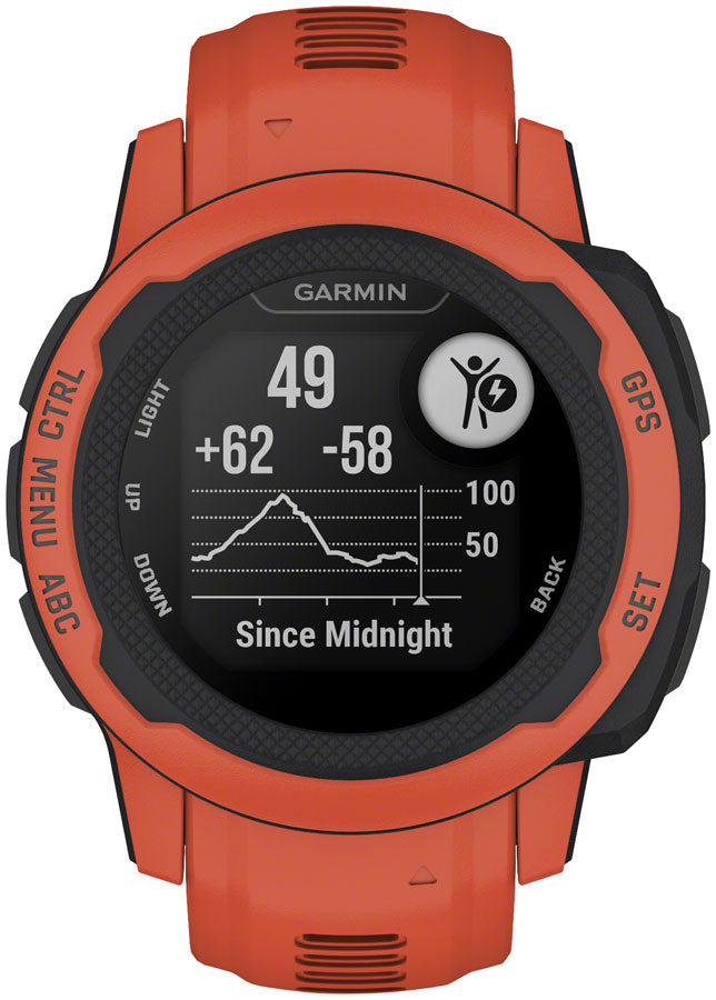 Garmin Instinct 2S Standard Edition GPS Smartwatch - 40mm, Poppy