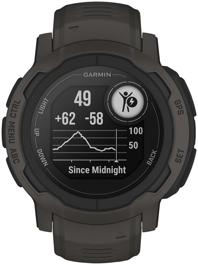 Garmin Instinct 2S Standard Edition GPS Smartwatch - 40mm, Graphite