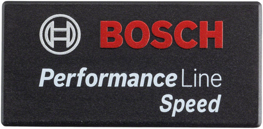 Bosch Performance Speed Logo Cover - Black, Rectangular, BDU2XX