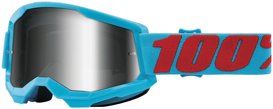 100% Strata 2 Goggles - Summit/Mirror Silver