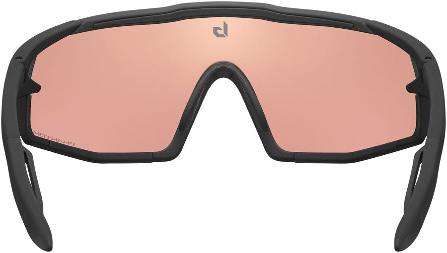 Bolle B-ROCK PRO Sunglasses - Matte Black, Phantom Vermillon Gun Photochromic Lenses
