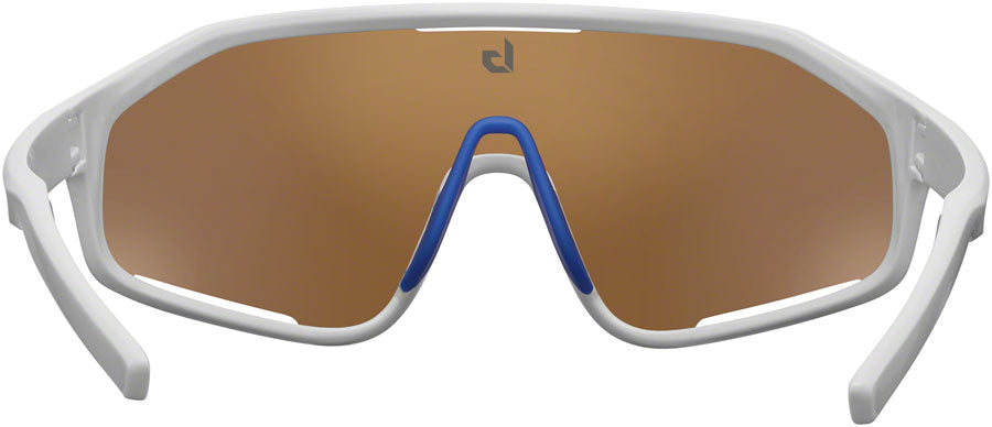Bolle SHIFTER Sunglasses - Shiny White, Brown Blue Lenses