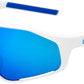 Bolle SHIFTER Sunglasses - Shiny White, Brown Blue Lenses