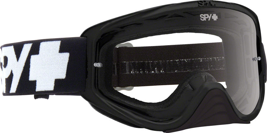 SPY+ WOOT Goggles - Black, HD Clear Lenses