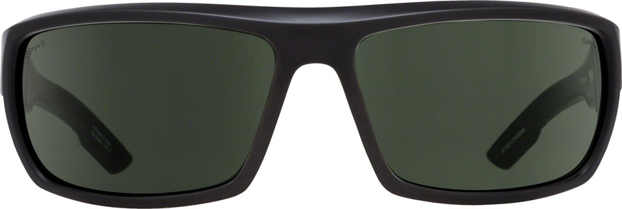SPY+ BOUNTY Sunglasses - Matte Black, Happy Gray Green Polarized Lenses