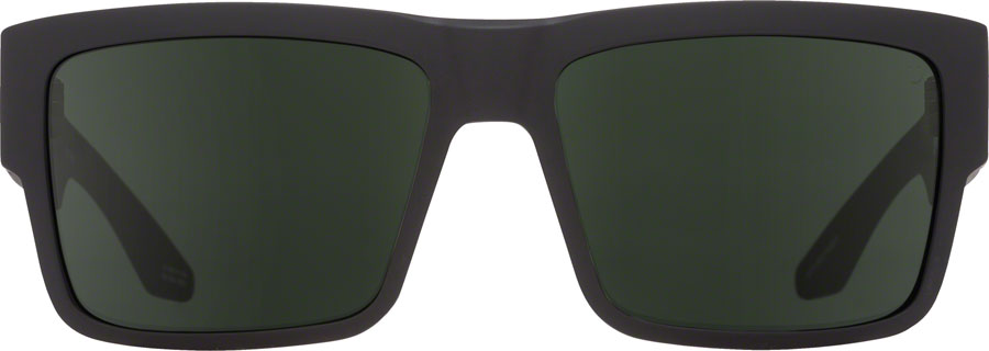 SPY+ CYRUS Sunglasses - Matte Black, Happy Gray Green Lenses