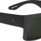 SPY+ CYRUS Sunglasses - Matte Black, Happy Gray Green Lenses