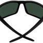 SPY+ DIRTY MO TECH Sunglasses - Soft Matte Black, Happy Bronze with Green Spectra Mirror Lenses
