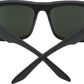 SPY+ DISCORD Sunglasses - Soft Matte Black, Happy Gray Green Lenses