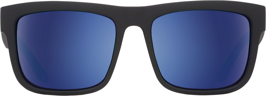 SPY+ DISCORD Sunglasses - Matte Black, Happy Bronze Polarized with Blue Spectra Mirror Lenses