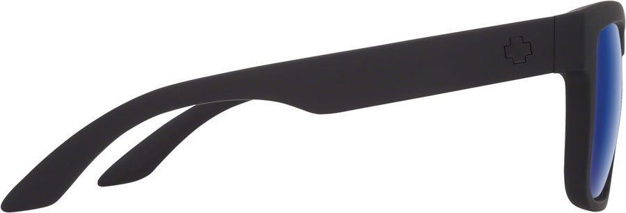 SPY+ DISCORD Sunglasses - Matte Black, Happy Bronze Polarized with Blue Spectra Mirror Lenses