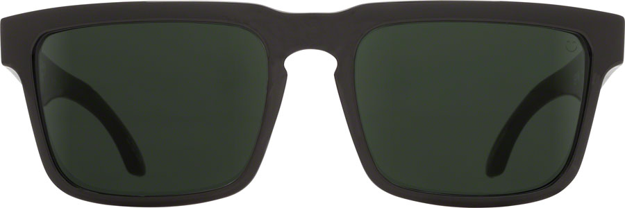 SPY+ HELM Sunglasses - Black, Happy Gray Green Lenses