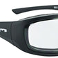 Mountain Shades Roadhenge Safety Glasses - Matte Black, Clear Lens