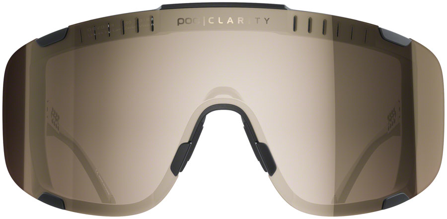 POC Devour Sunglasses - Uranium Black/Brown, Silver Mirror Lens