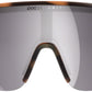 POC Aim Sunglasses - Tortoise Brown, Violet/Silver Mirror Lens
