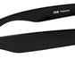 ONE Dylan Polarized Sunglasses: Shiny Black with Polarized Gray Lens