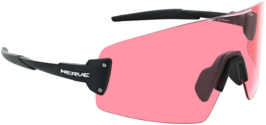 Optic Nerve FixieBLAST Sunglasses - Matte Black, Rose Lens