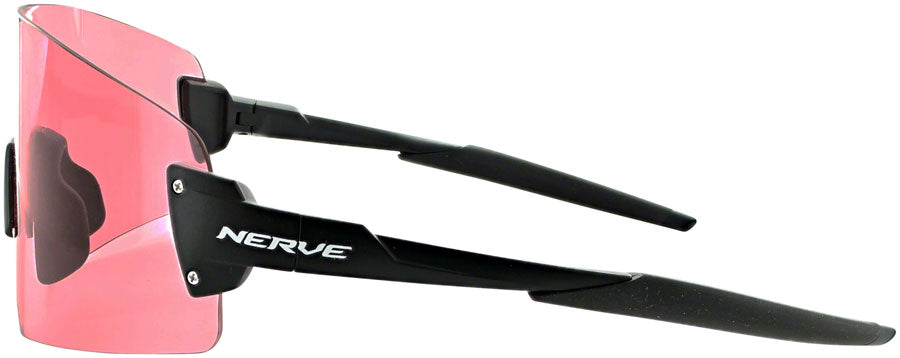 Optic Nerve FixieBLAST Sunglasses - Matte Black, Rose Lens