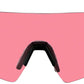 Optic Nerve FixieBLAST Sunglasses - Matte Black, Rose Lens