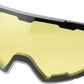 Optic Nerve Wolfcreek Magnetic Goggles - Shiny White, Grey Lens Rim, Blue Zaio Mirror Lens