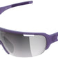 POC AIM Sunglasses - Transparent Purple Clear/Violet Mirror