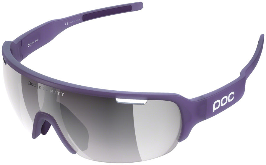 POC AIM Sunglasses - Transparent Purple Clear/Violet Mirror