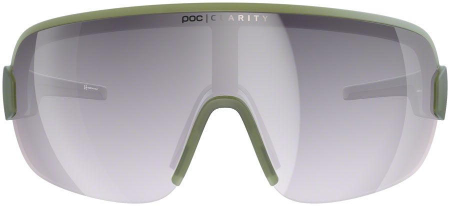 POC Aspire Sunglasses - Transparent Green Violet/Silver Mirror