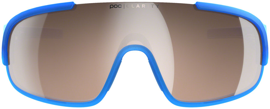 POC Aspire Sunglasses - Transparent Blue Brown/Silver Mirror