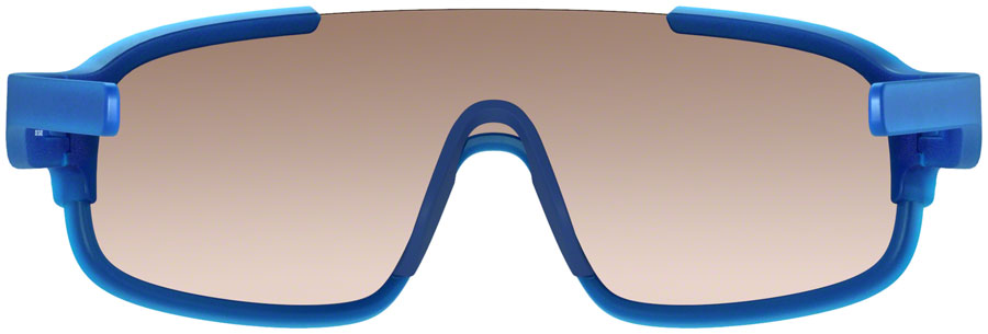 POC Aspire Sunglasses - Transparent Blue Brown/Silver Mirror