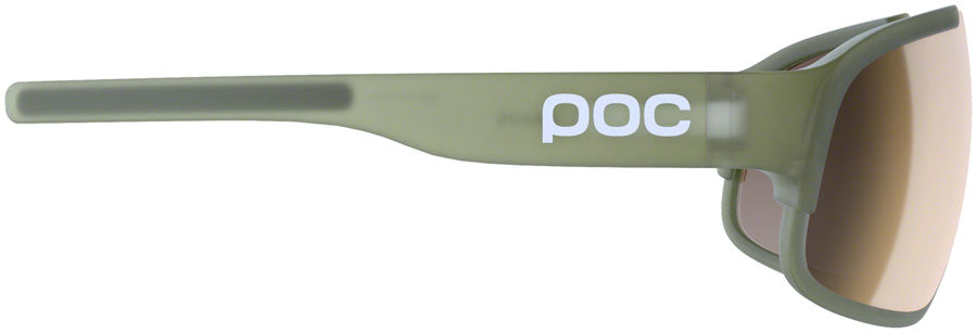 POC Crave Sunglasses - Transparent Green Brown/Violet Mirror